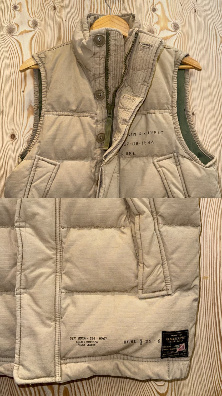 데님&서플라이 랄프로렌 패딩 베스트 상품이미지2