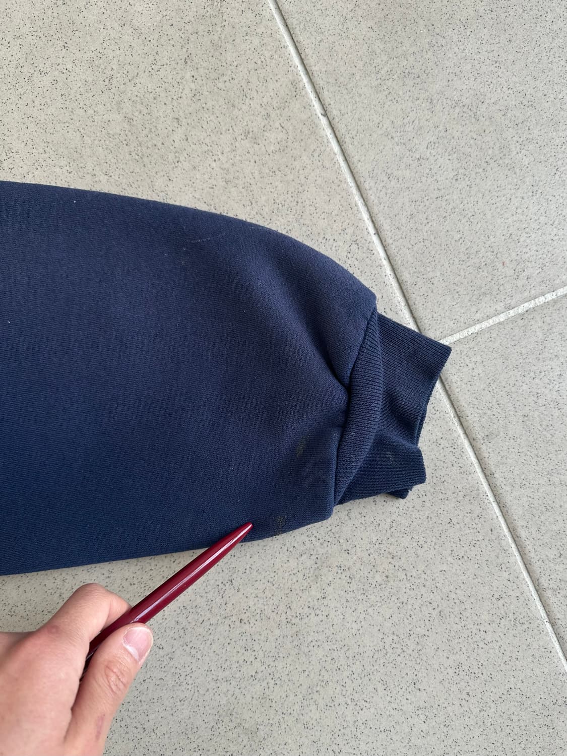 00s 빈티지 러셀 후드집업 네이비 L 상품이미지9