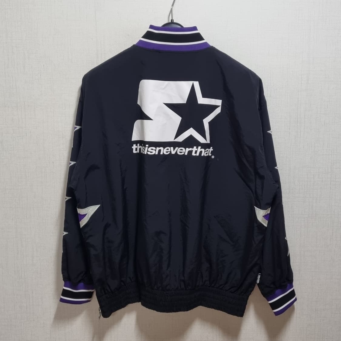 디스이즈네버댓 X 스타터 윈드브레이커 아노락 웜업 상품이미지3