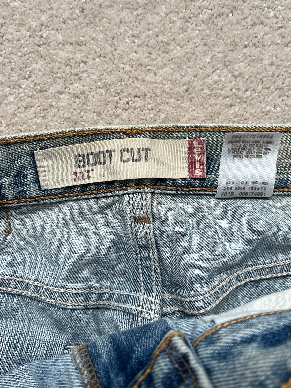 90s 리바이스 517 부츠컷 데님 팬츠 (31) 상품이미지4