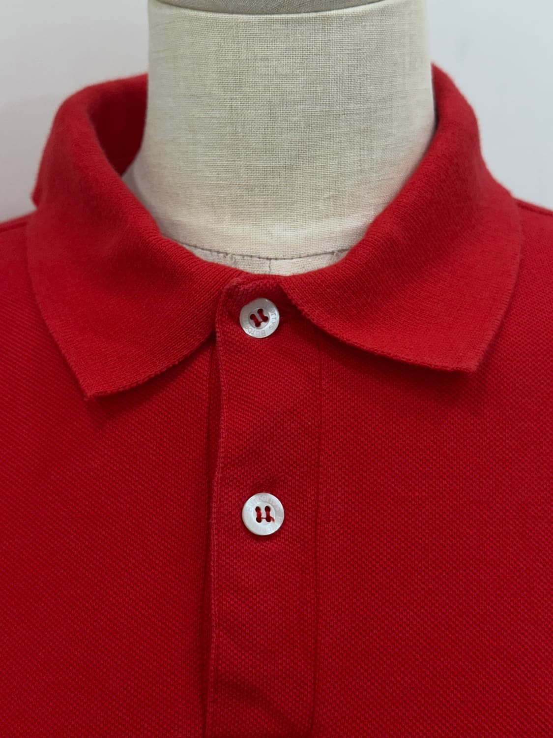 버버리 여성 레드 반팔 상품이미지7