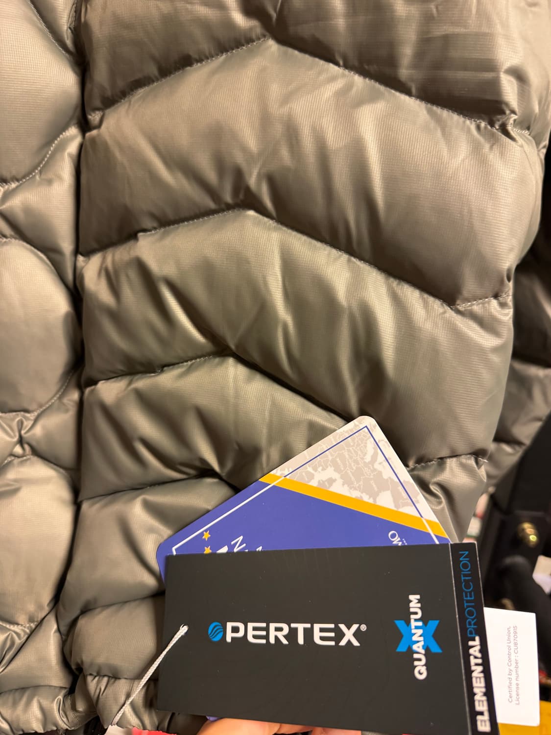 뉴발란스 X 이스트로그 구스다운 다크카키 아틱 라이트 패딩 자켓 XL 상품이미지5