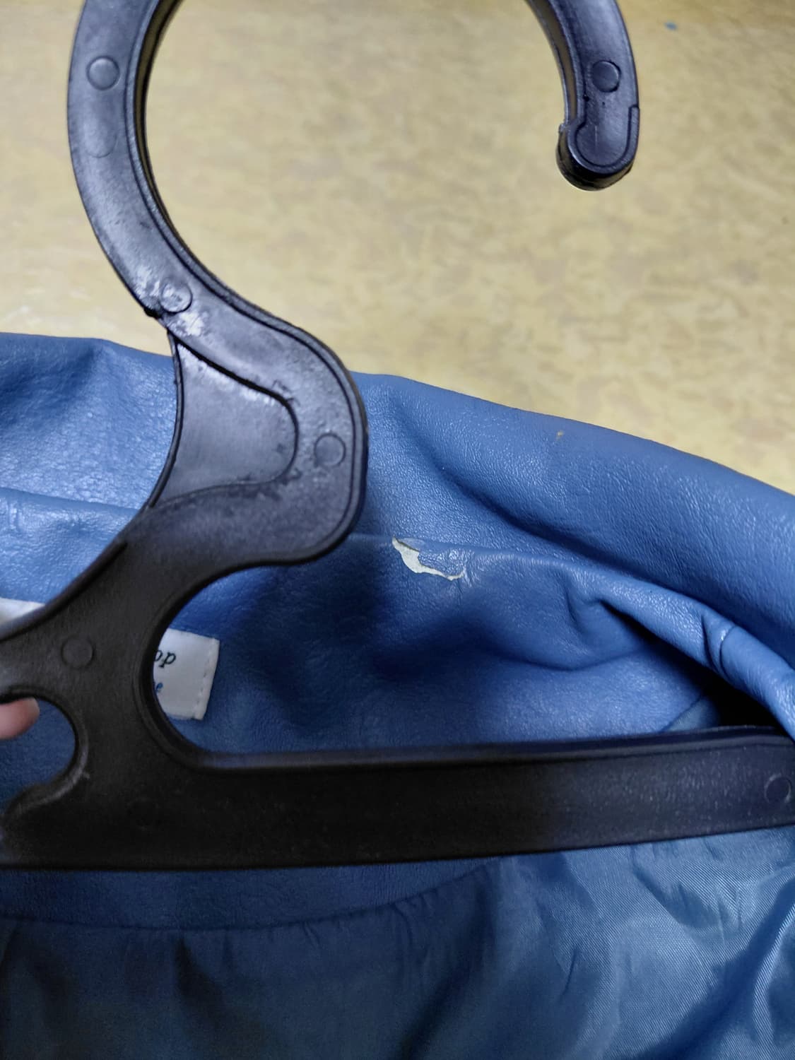 블루 레더자켓 상품이미지4