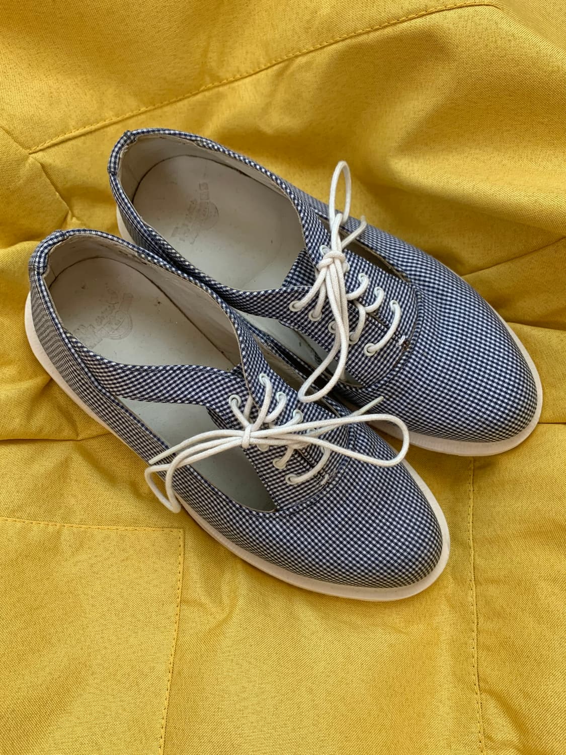 닥터마틴 메리제인 체크보드 스니커즈 상품이미지2