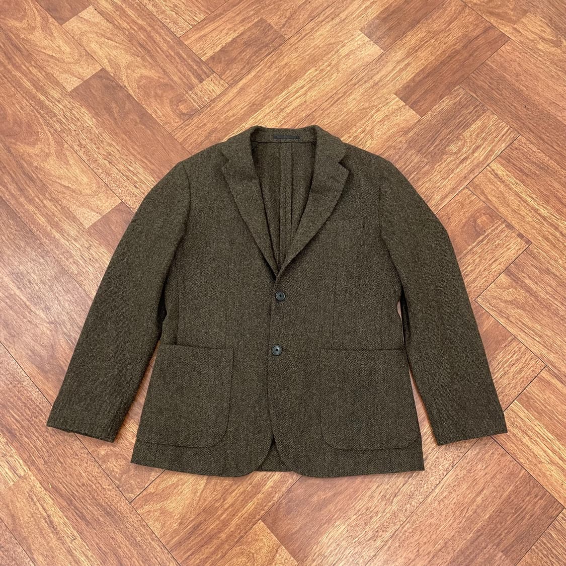 유니클로 울 트위드 자켓 상품이미지1