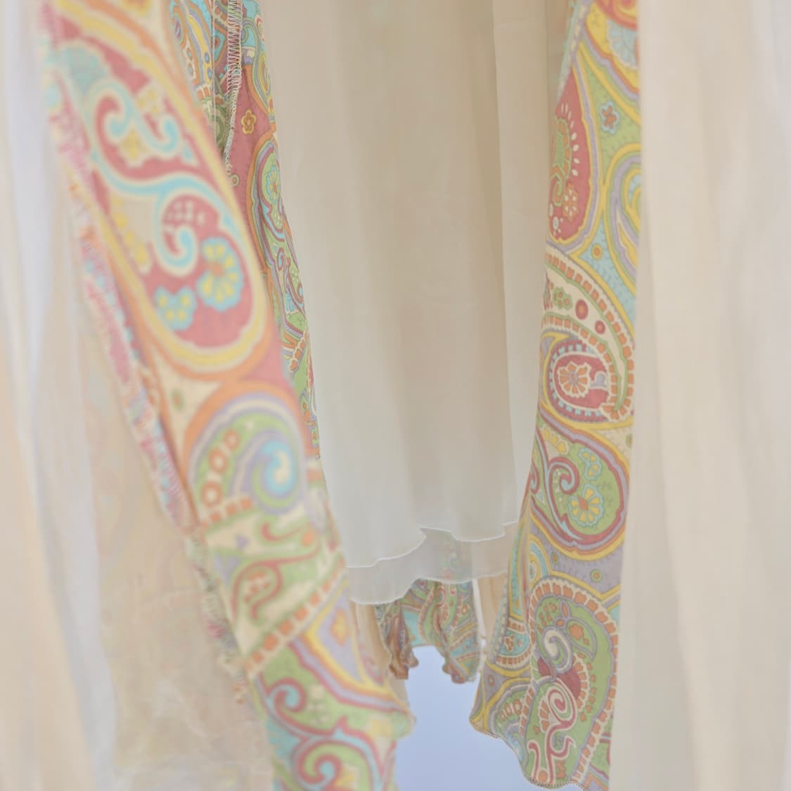 빈티지 실크 슬립 드레스 / 페이즐리 슬립 원피스 상품이미지9