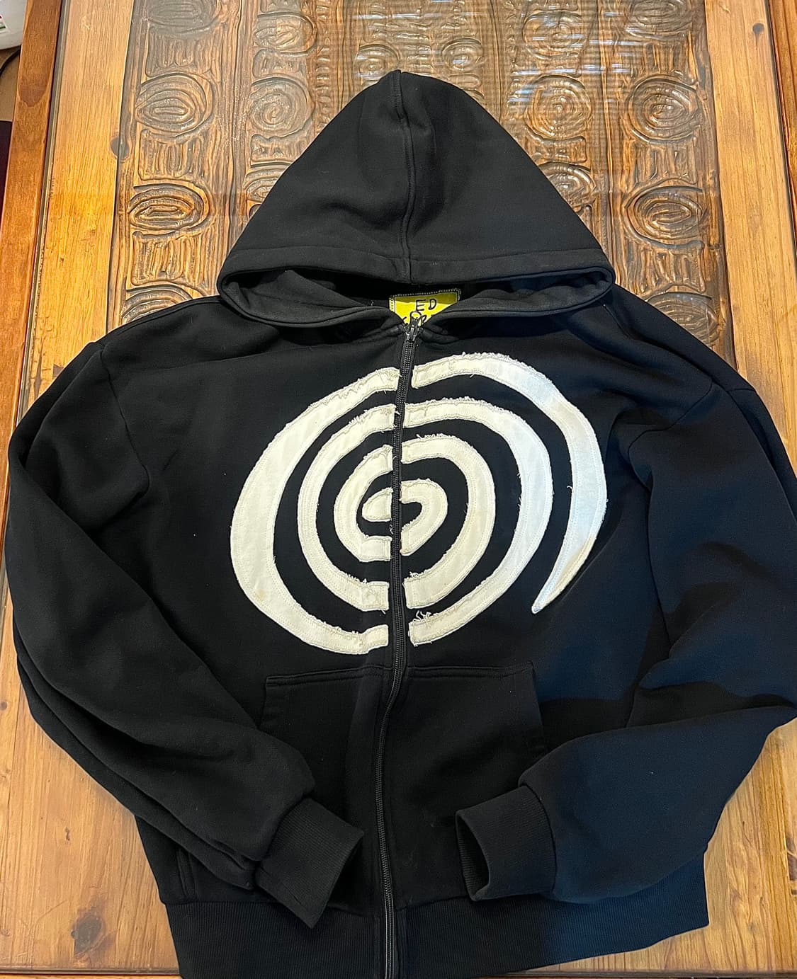Ed Curtis Spiral Hoodie zip-up 상품이미지3