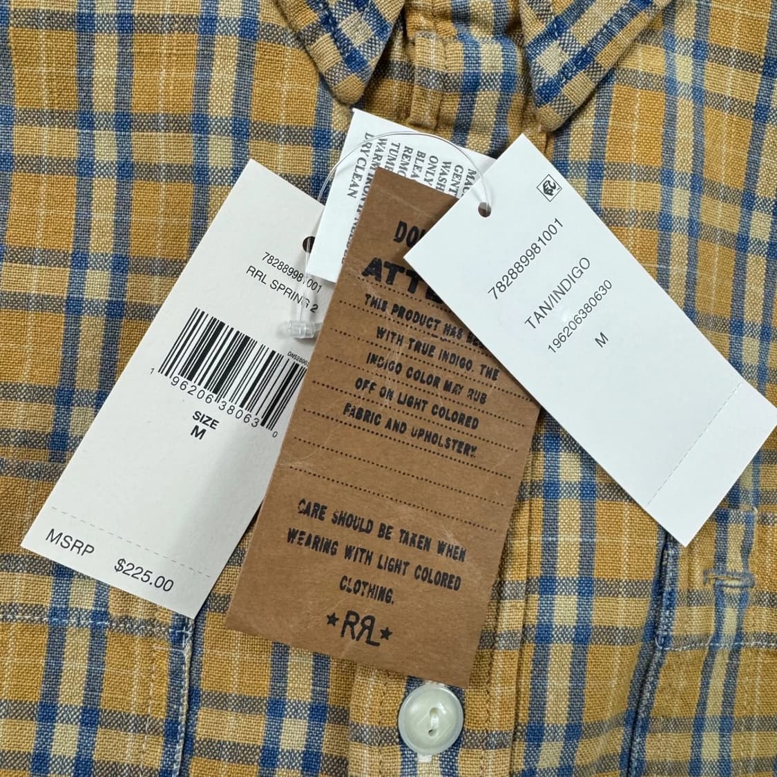 더블알엘 바이 랄프 로렌 플래드 워크셔츠 상품이미지4