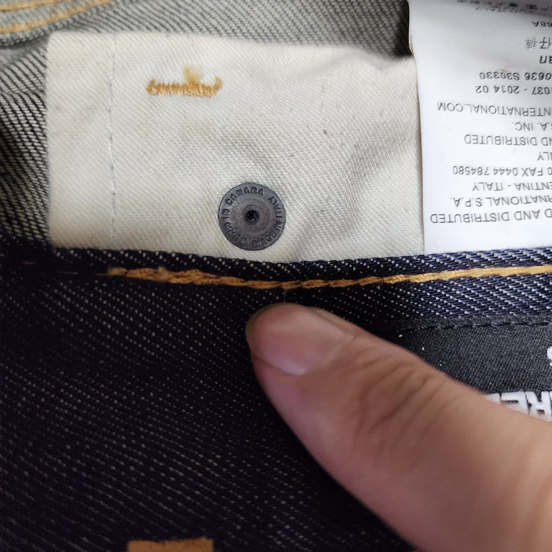 디스퀘어드2 패치 생지 데님팬츠 상품이미지8