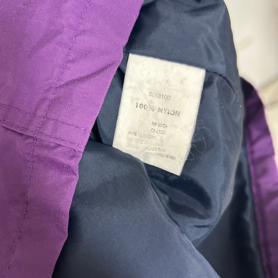 90's 빈티지 컬럼비아 나일론쉘 아노락 풀오버 자켓 상품이미지9