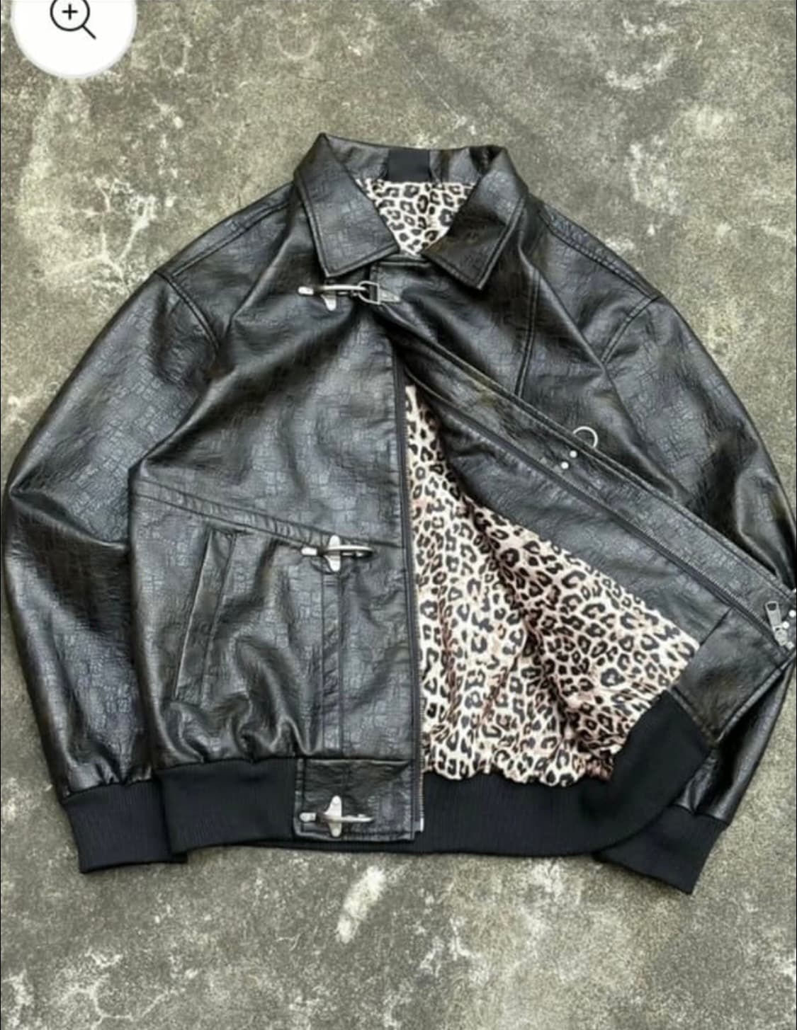 벨벳 후크자켓 상품이미지1