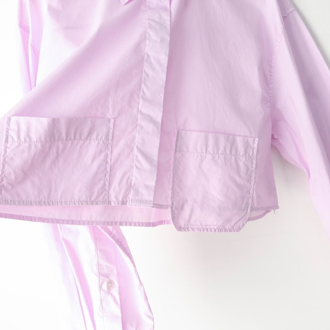 66/자라 크롭 셔츠 상품이미지5