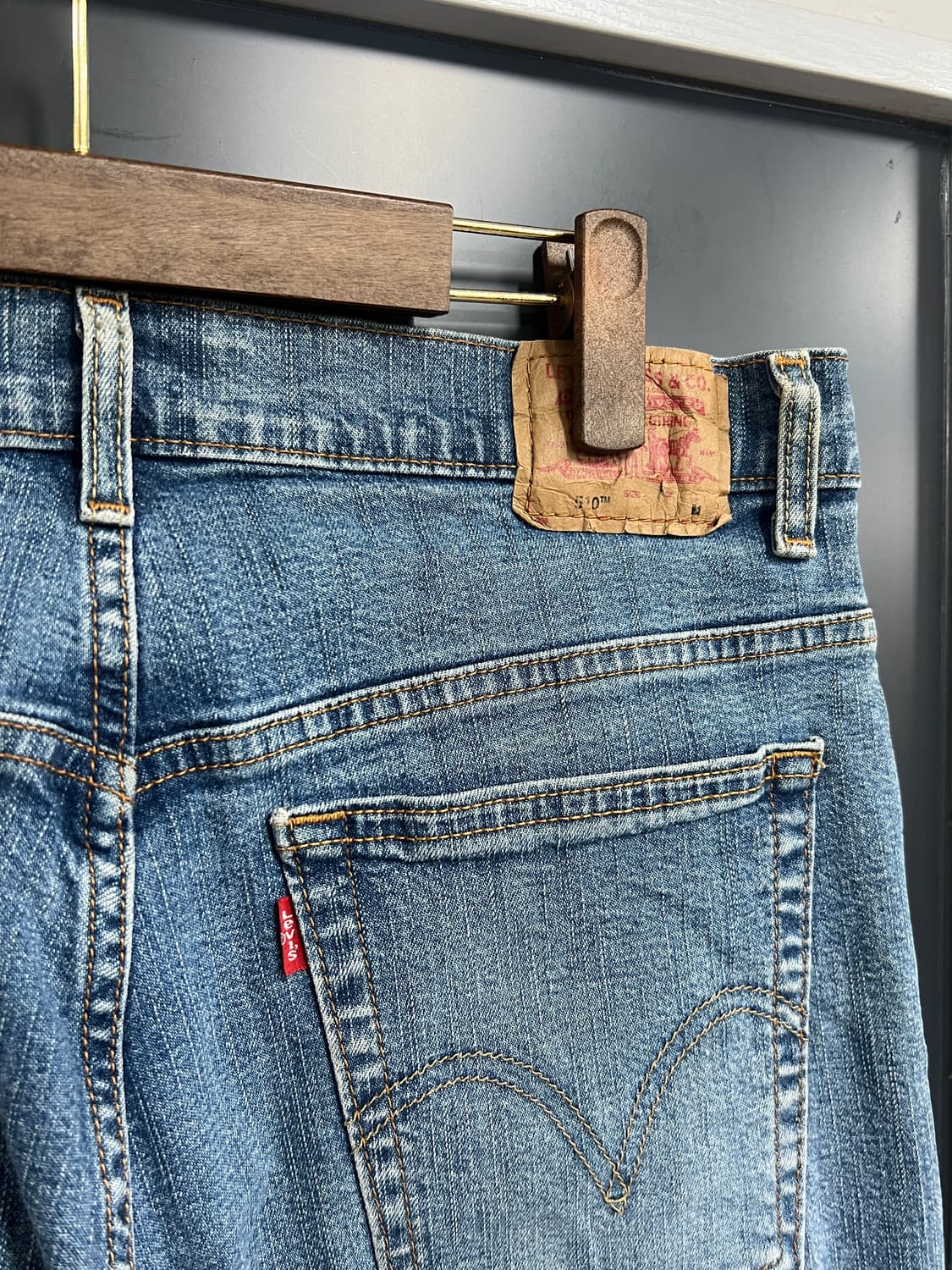 90s Levis 리바이스 510 클래식 슬림 스트레치 데님 팬츠 상품이미지2