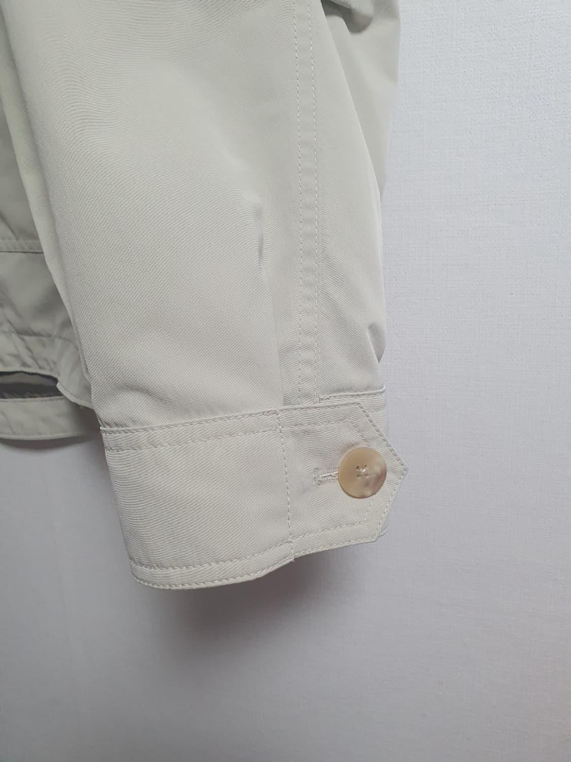 타임 TIME 오버핏 블루종 집업 자켓 베이지 95 상품이미지6