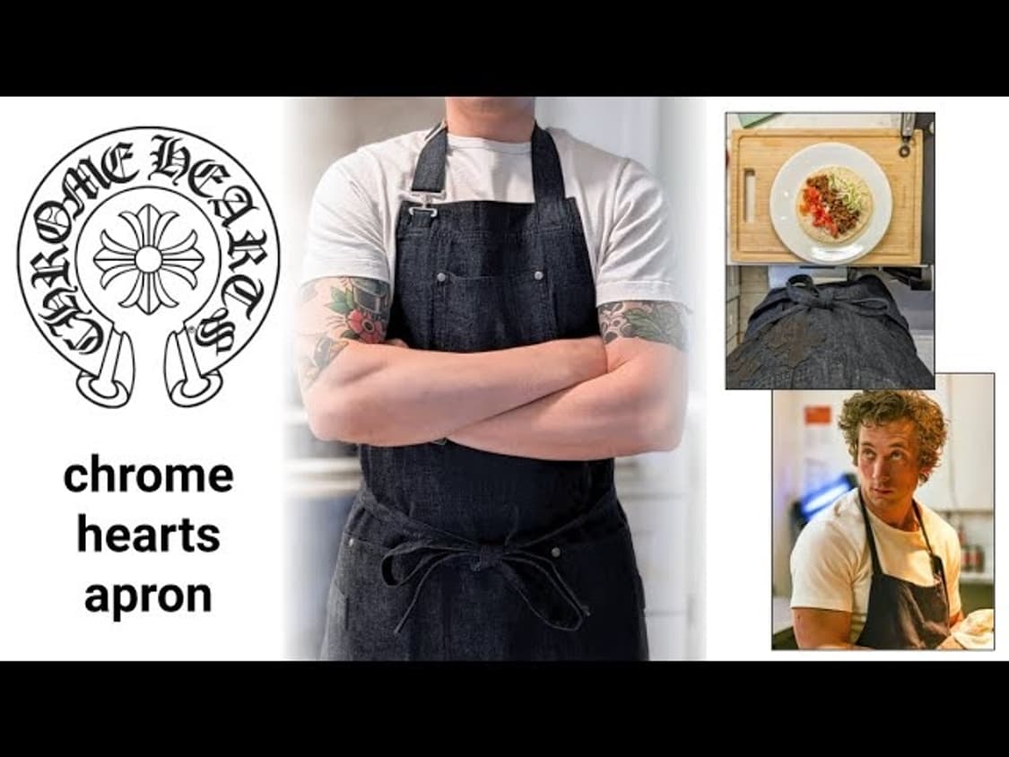 크롬하츠 데님 앞치마 상품이미지4