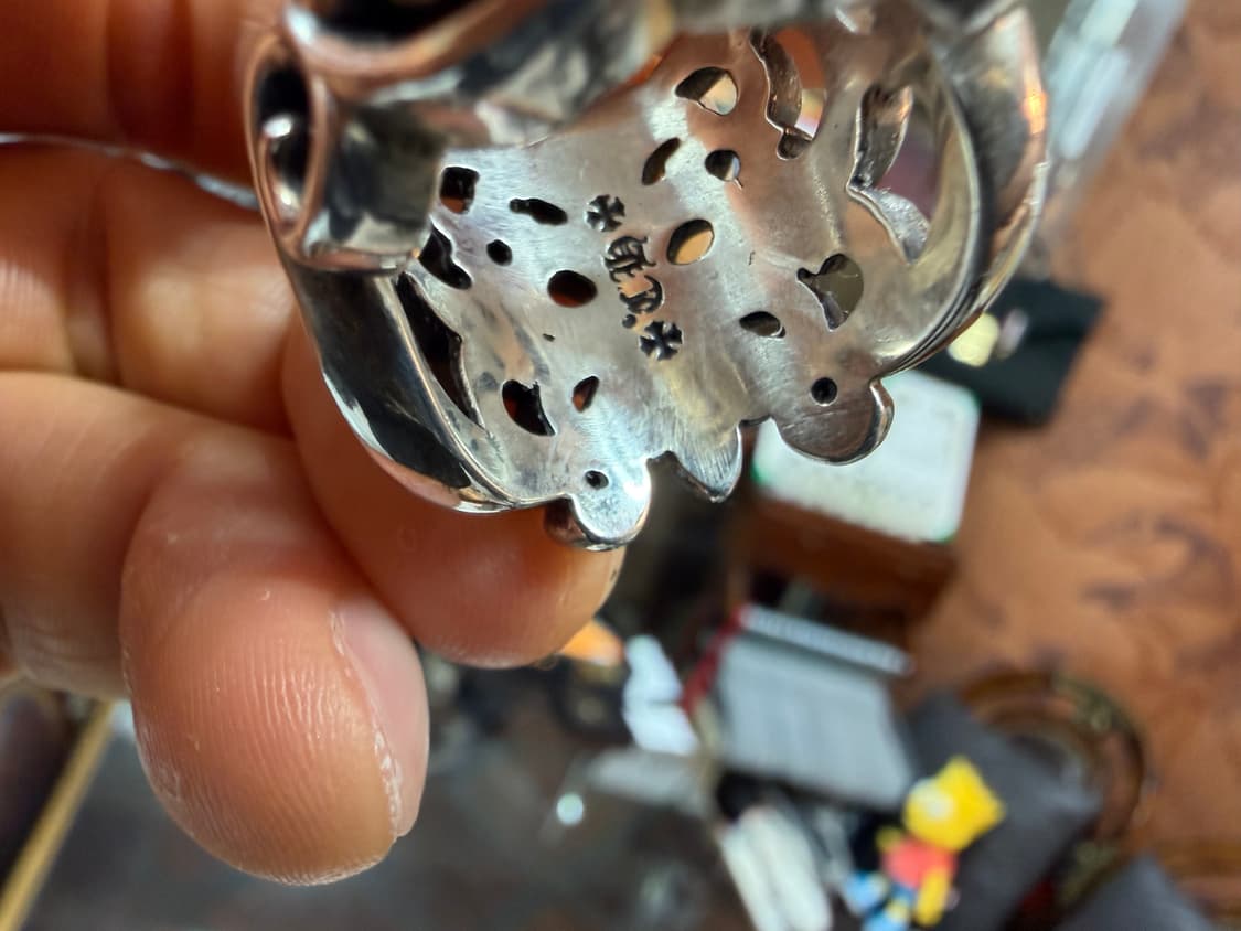 크롬하츠 정품 버터플라이반지  17호 사이즈 한스룸 풀구성 팝니다.!! 상품이미지5