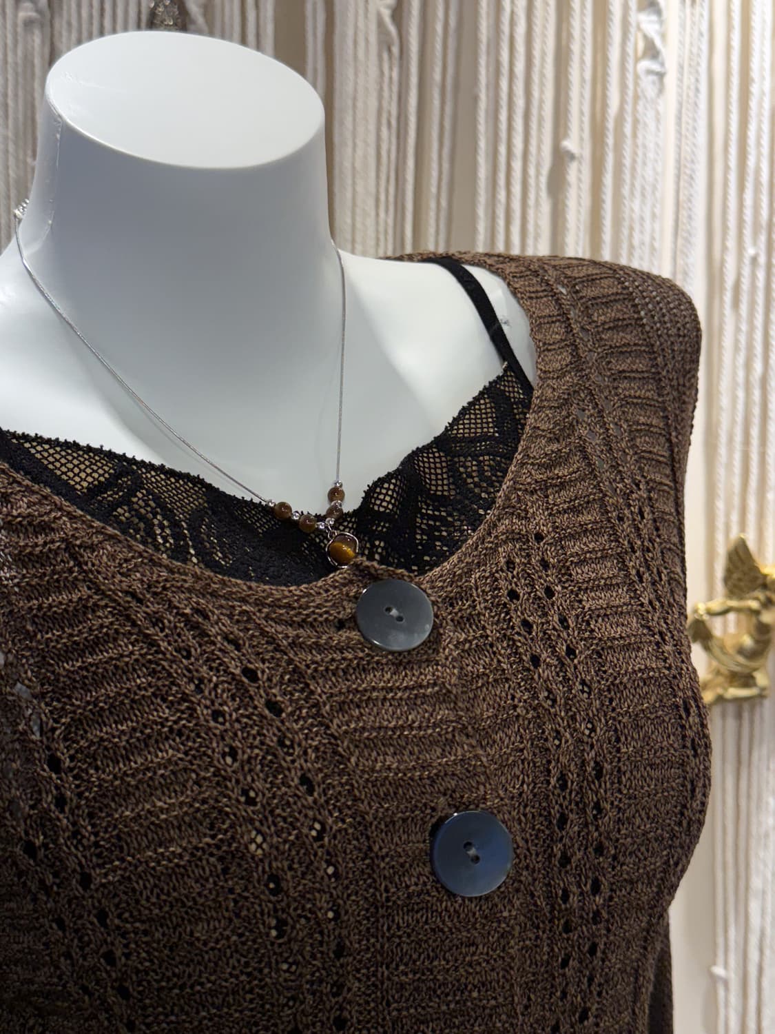 Net Button Cardigan 0066 상품이미지5