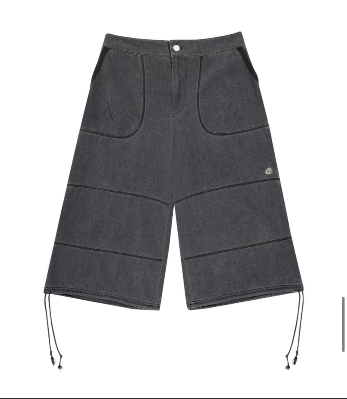 코이세이오 옥스퍼드 지그재그팬츠 차콜 2사이즈 상품이미지1