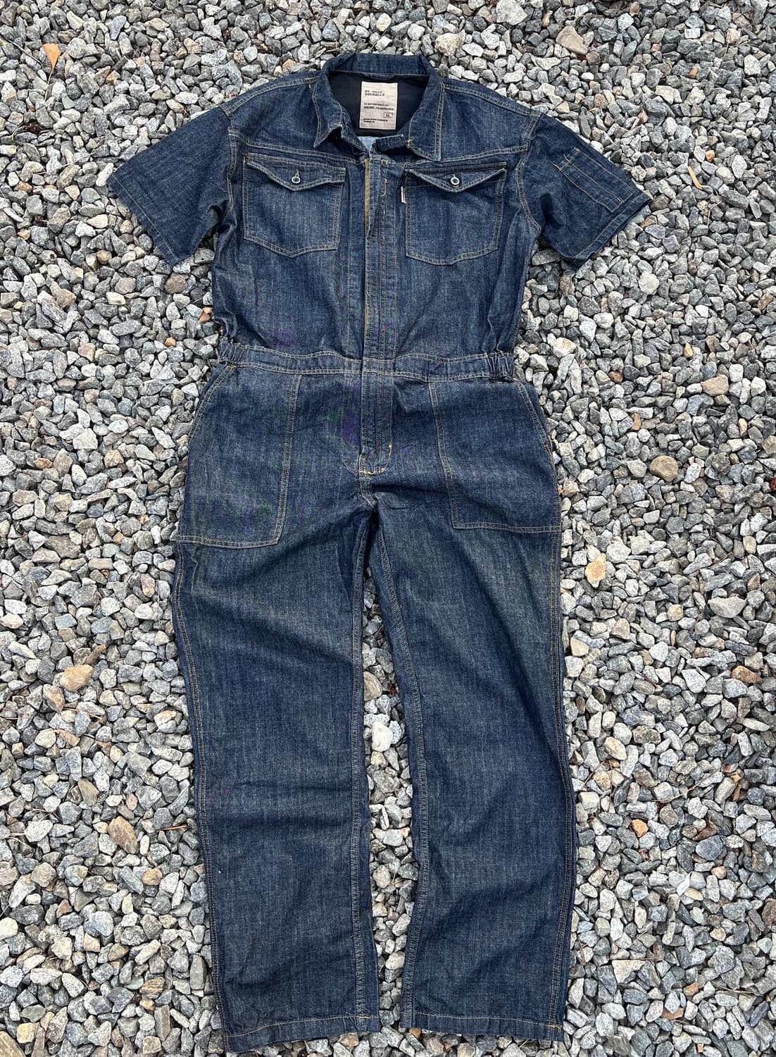 DT-002A 빈티지 데님 점프수트(실측확인) 상품이미지2