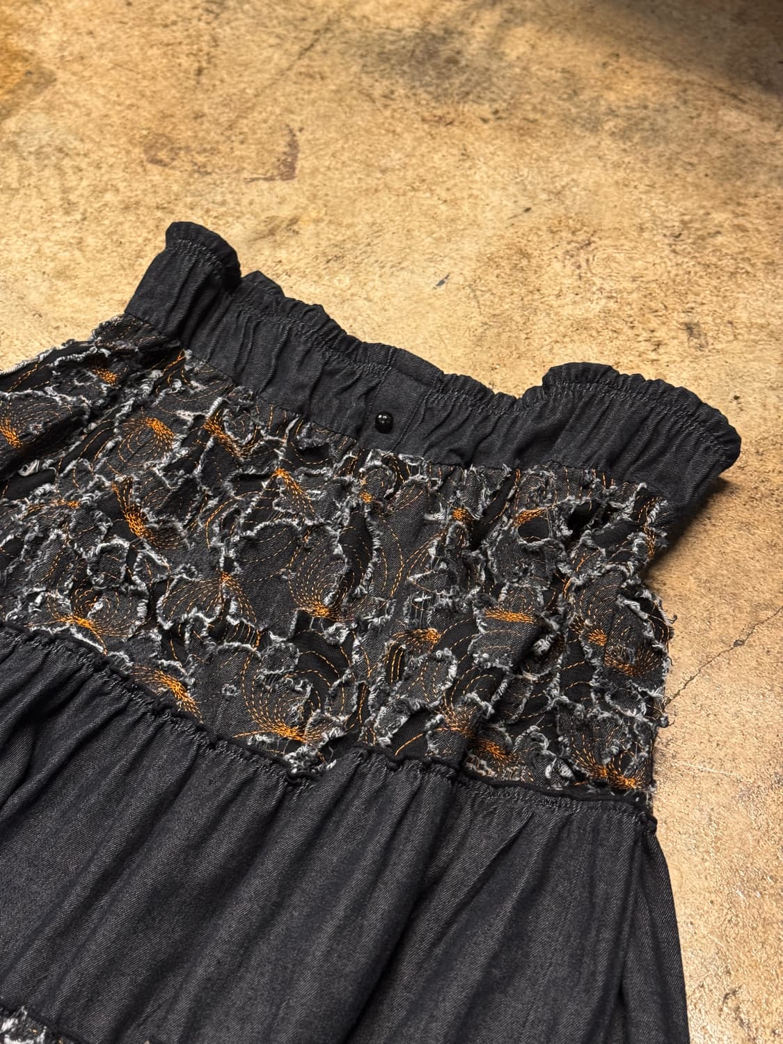 28-30inch ) Japanese Vintage Denim Skirt 상품이미지4