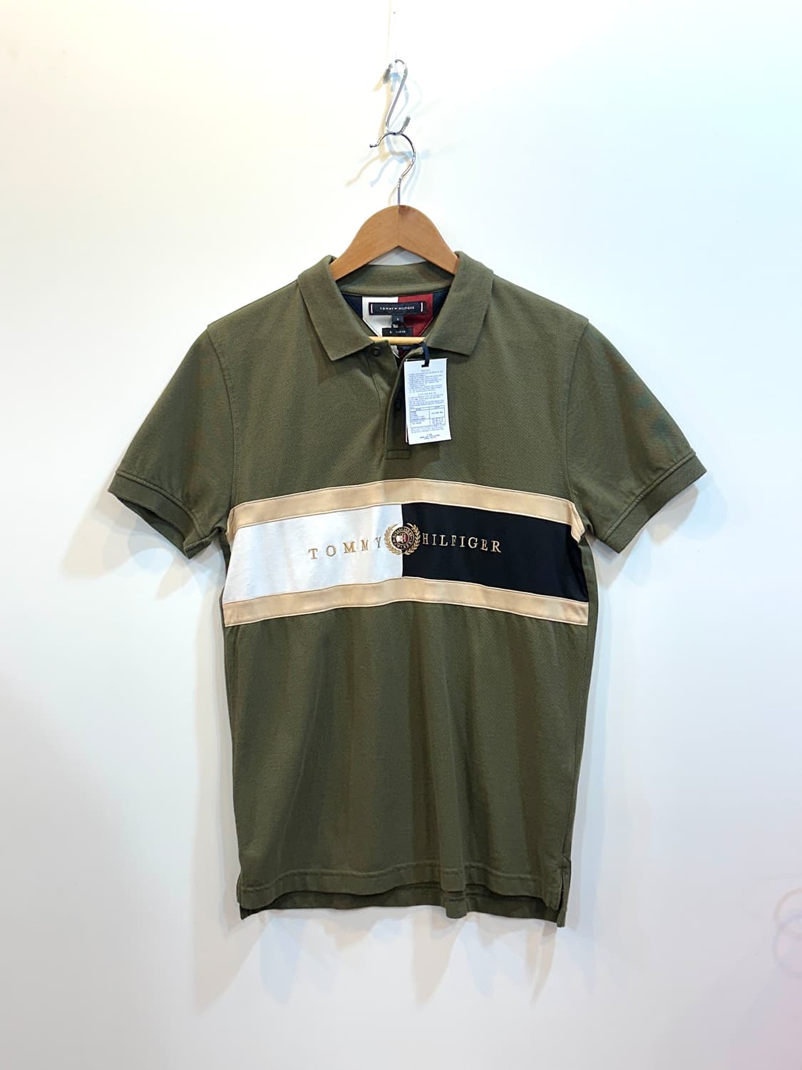 타미힐피거 아이콘 레귤러 핏 폴로 셔츠 S 상품이미지1