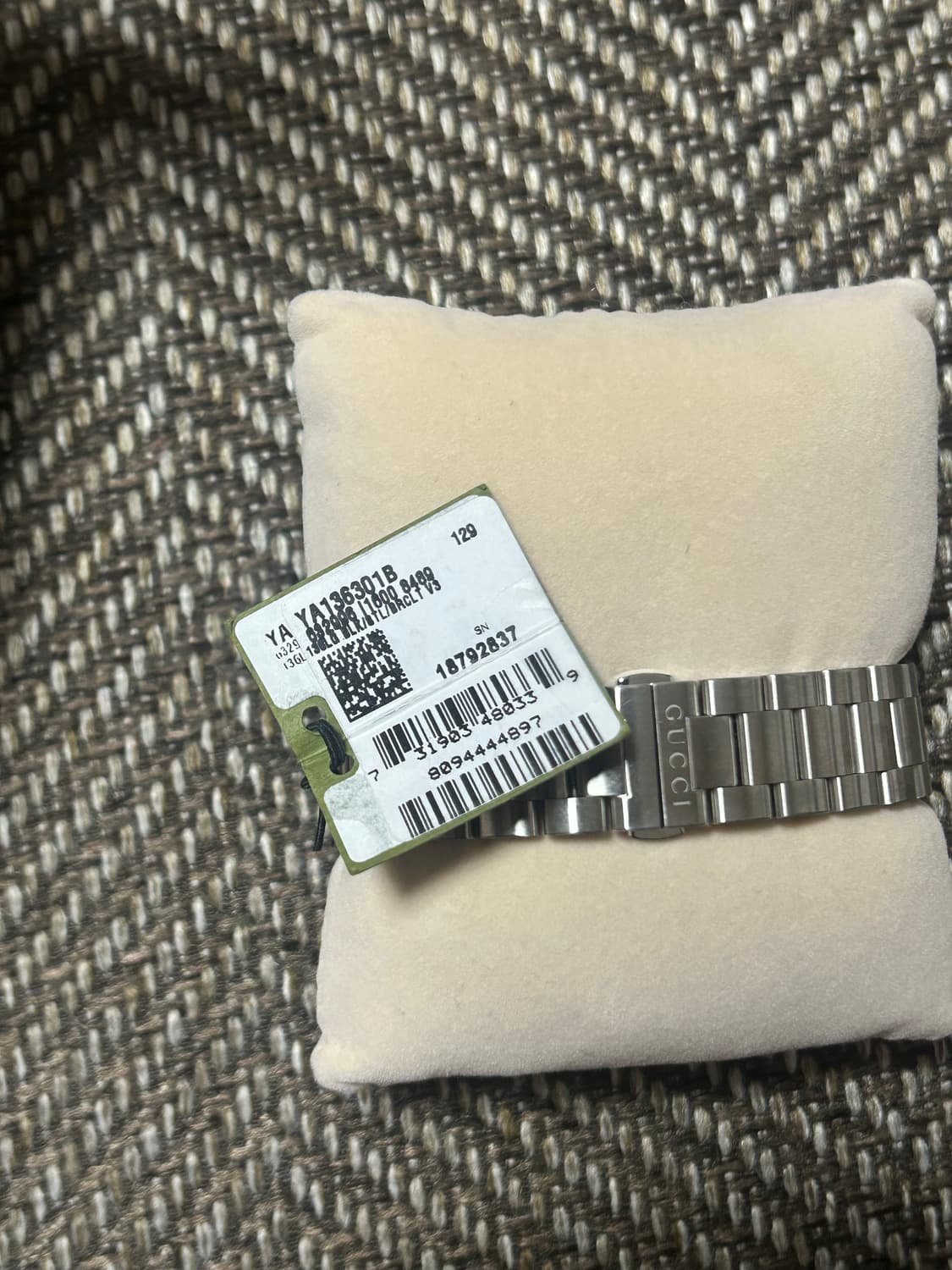 구찌 다이브 쿼츠 메탈 손목 시계 풀박스 상품이미지5