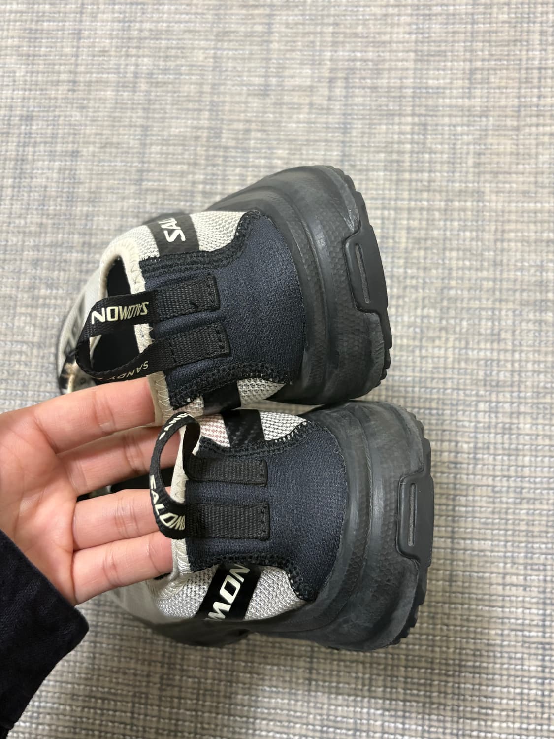 살로몬 x 샌디 리앙 RX 모크 3.0 블랙 화이트 235 판매해요 상품이미지3