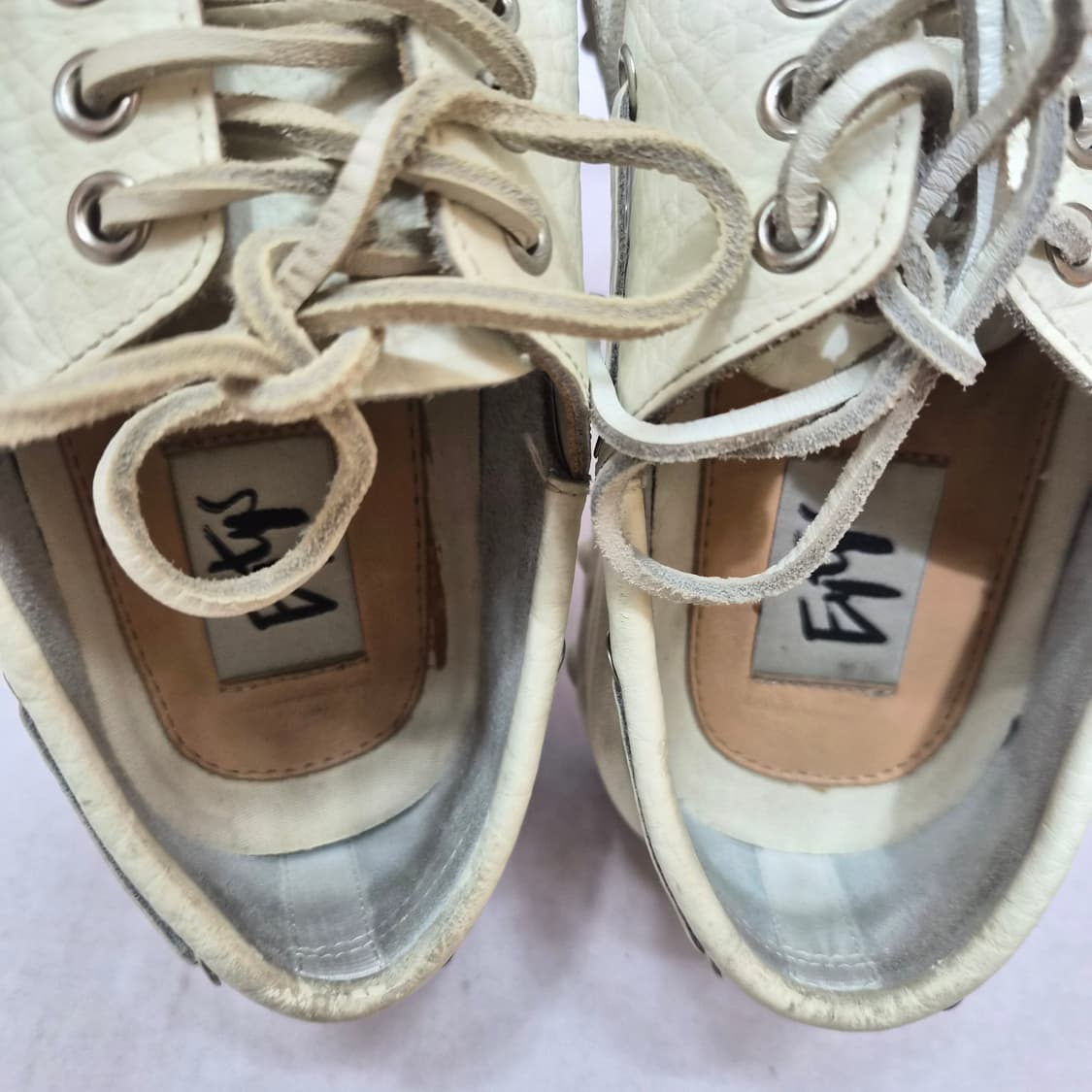 이티스 미코노스 레더 화이트  상품이미지7