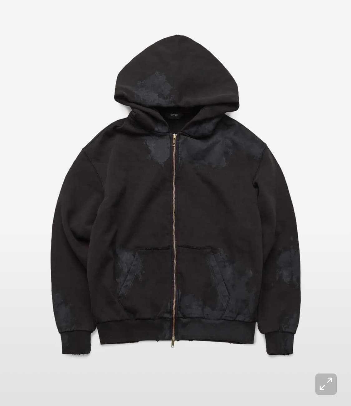 MNGU 엠엔지유 워커 집업 블랙 상품이미지1