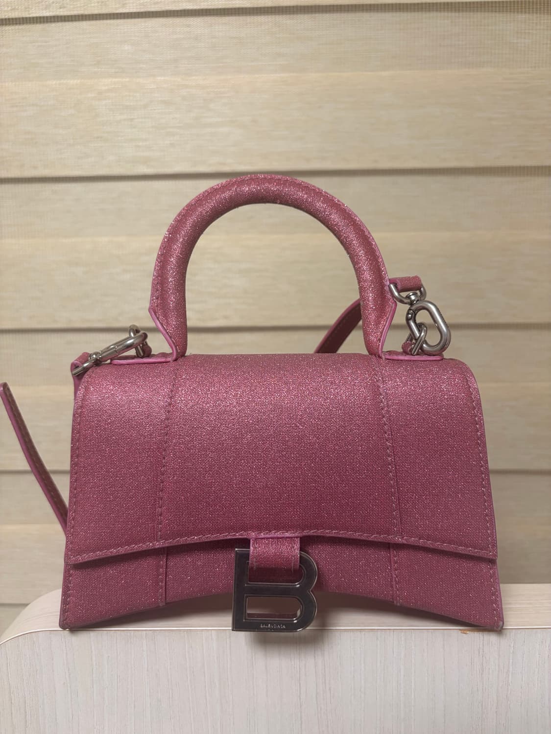 발렌시아가 아워글래스 XS 핑크 상품이미지1