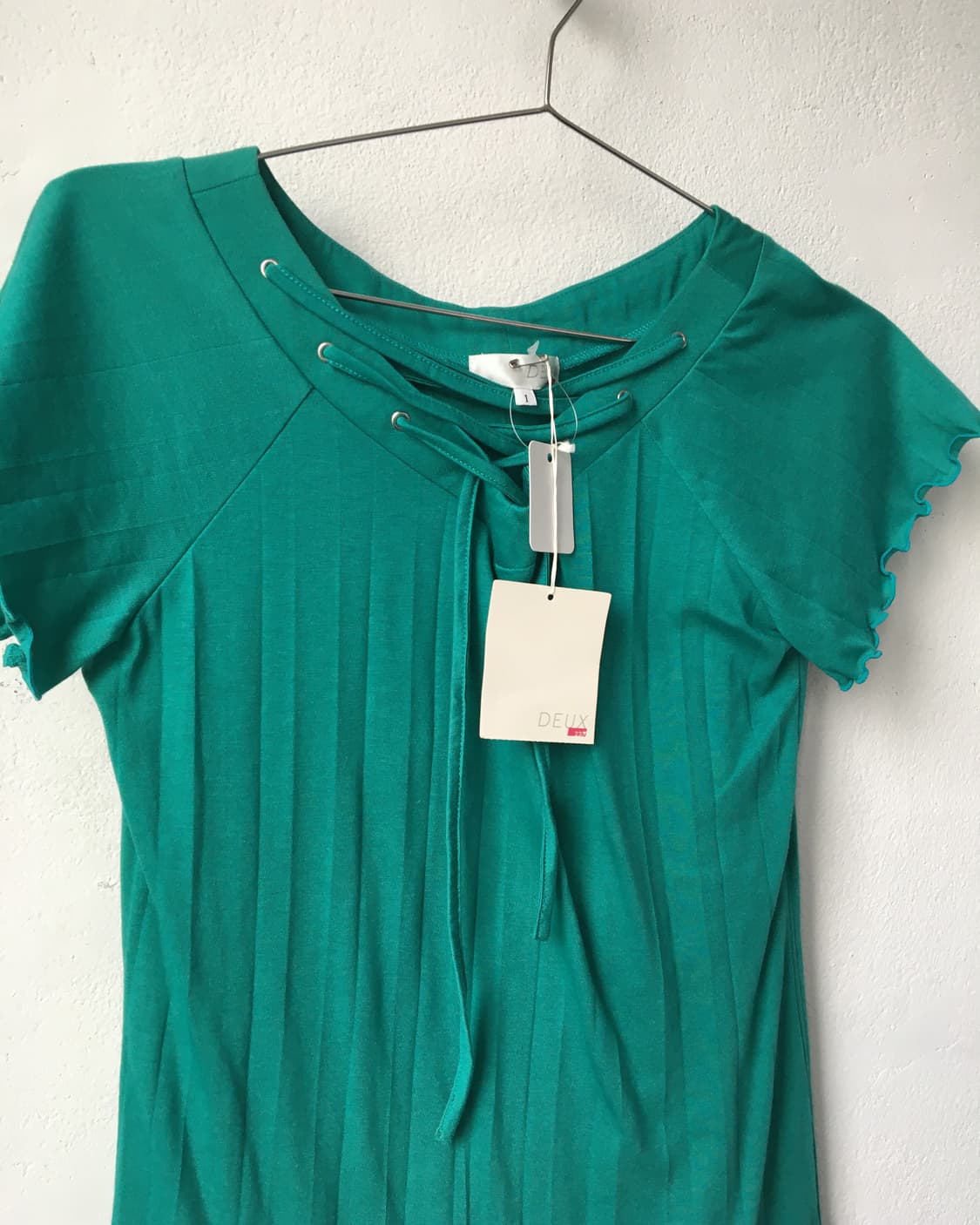 Lace up point t shirt 상품이미지4