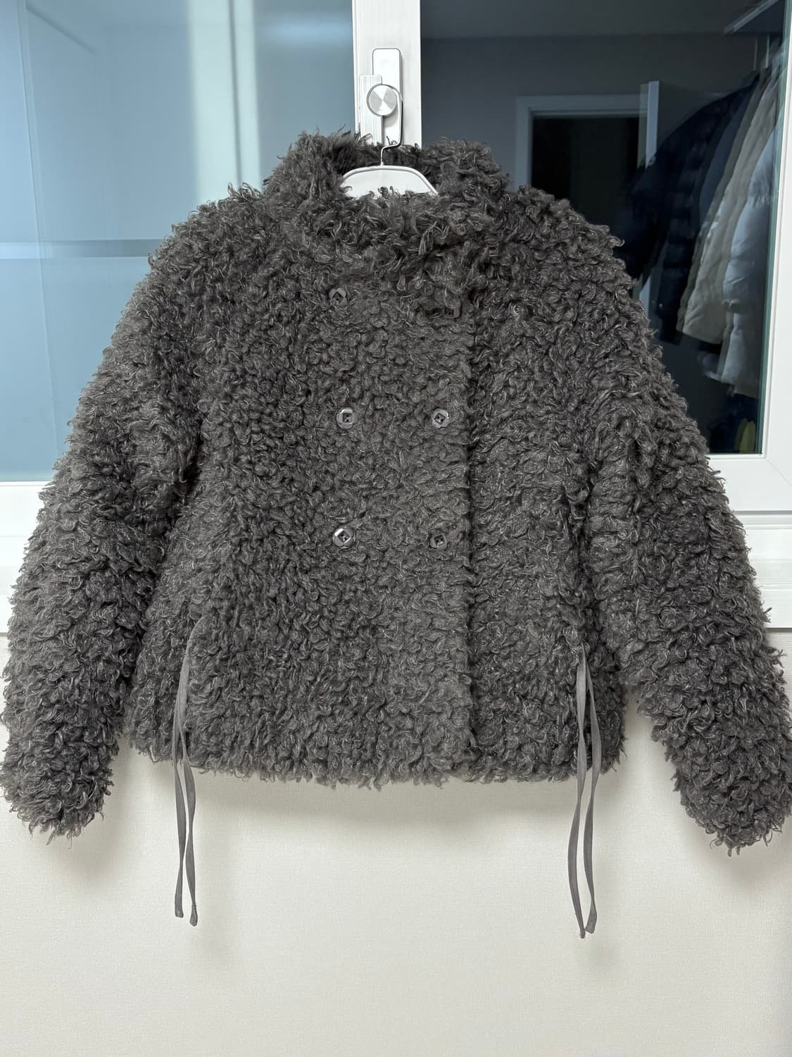 코이세이오 퍼자켓 다크그레이 상품이미지2