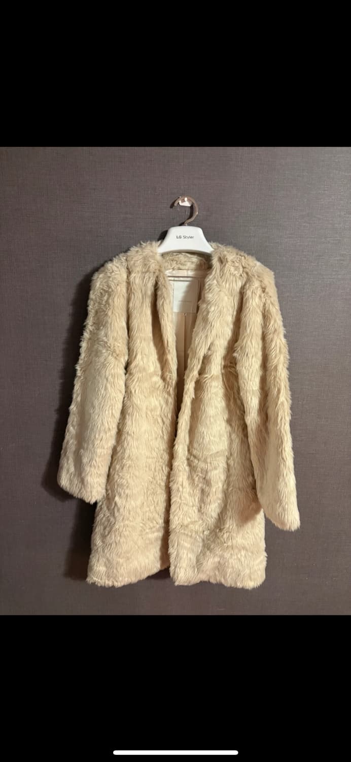 MERCURYDUO 퍼 코트 아이보리 Japan 상품이미지1