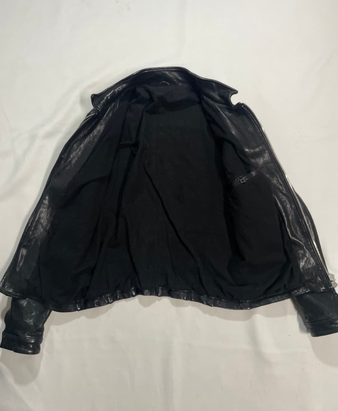 not CCP, but quality 램스킨 레더자켓 상품이미지7