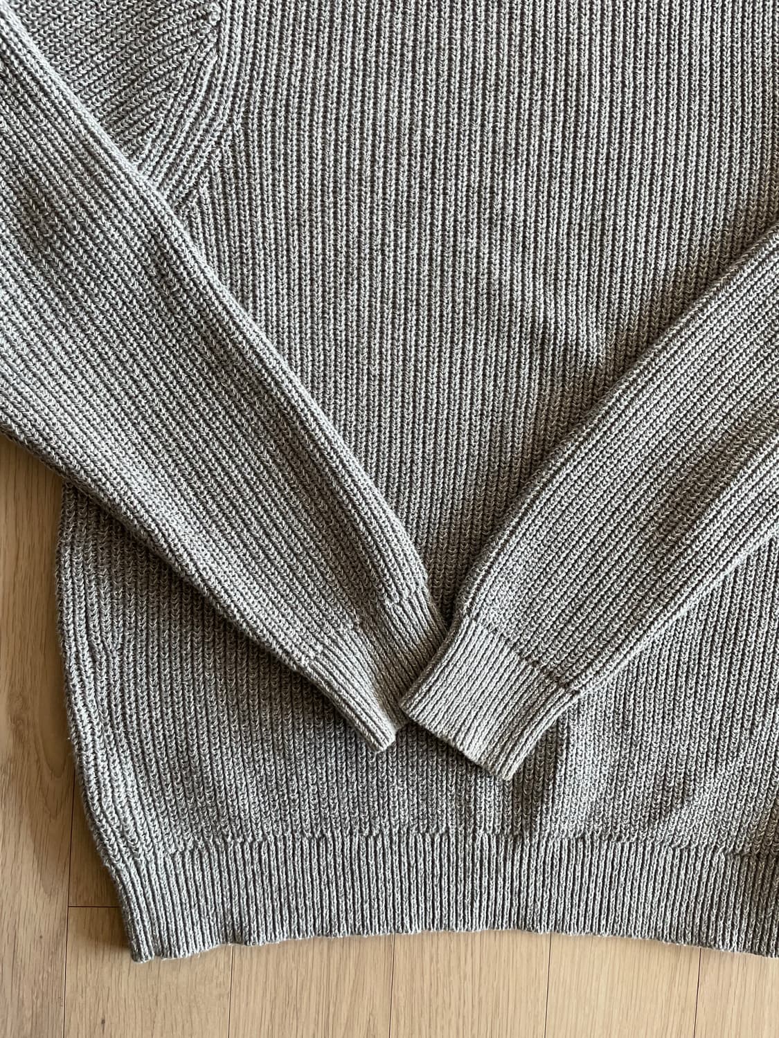 유니클로 그레이 니트 상품이미지5