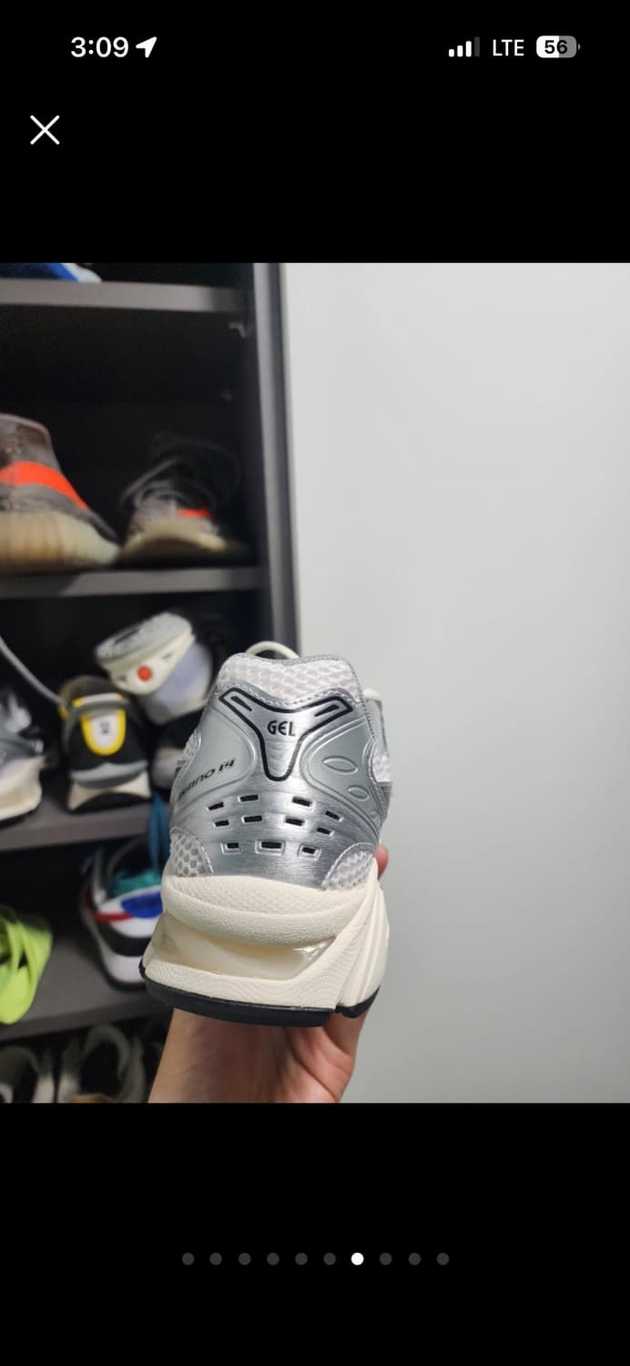 아식스 x JJJ자운드 젤 카야노 14 실버 블랙 상품이미지7