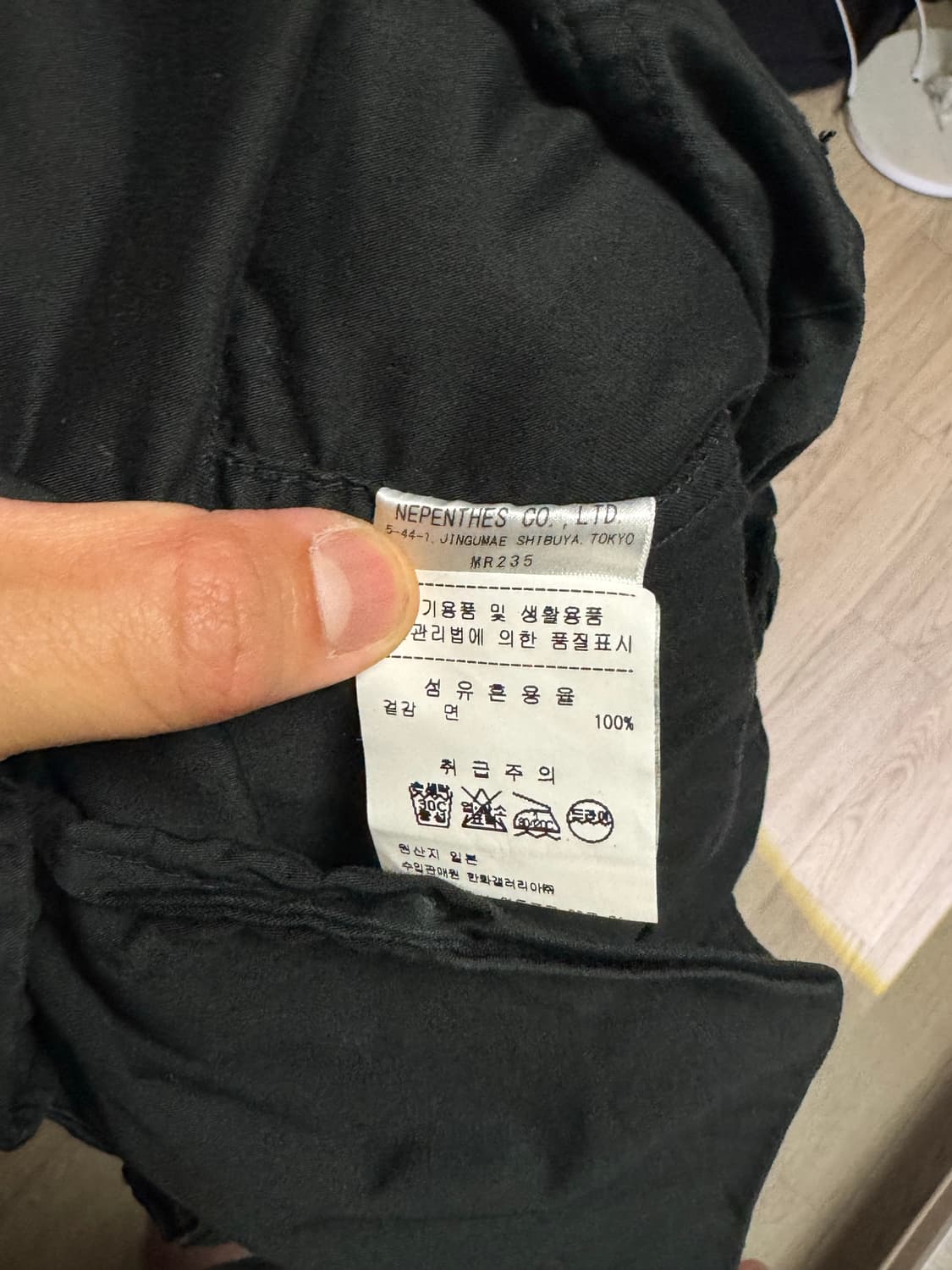 니들스 HD BDU 카고팬츠 블랙 상품이미지5