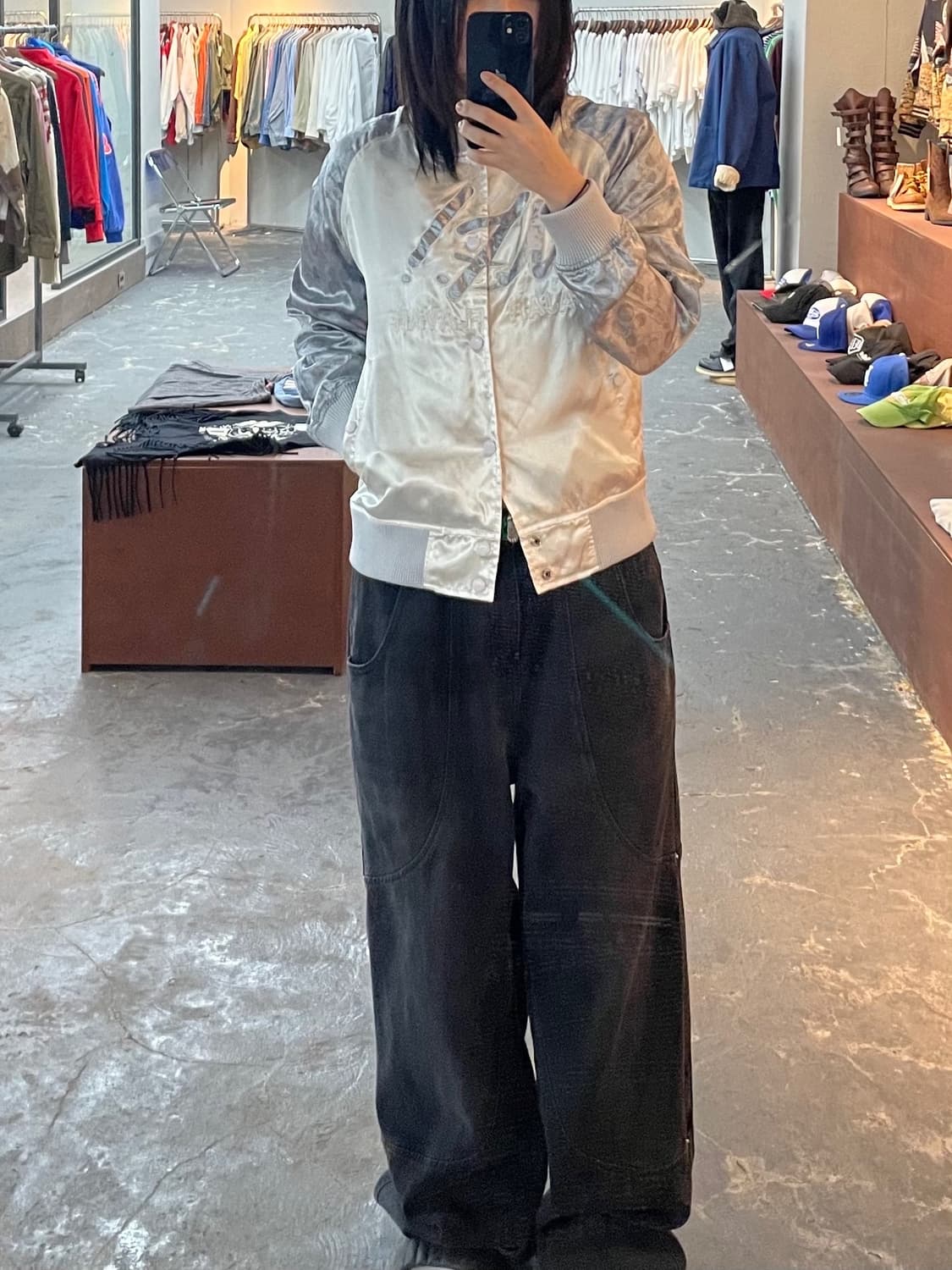 마자플라바 실버 스타디움 자켓 H1218 상품이미지1