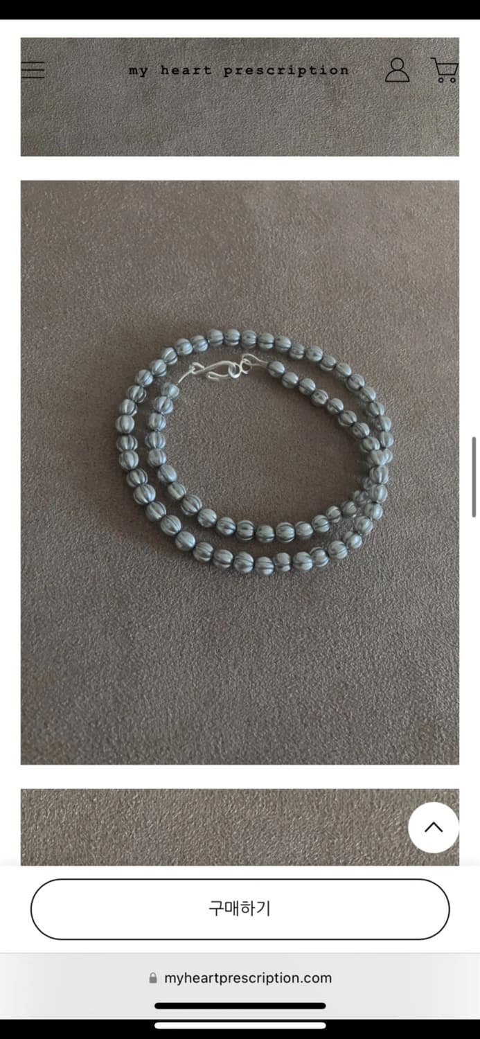 my heart prescription - pearl necklace 상품이미지5