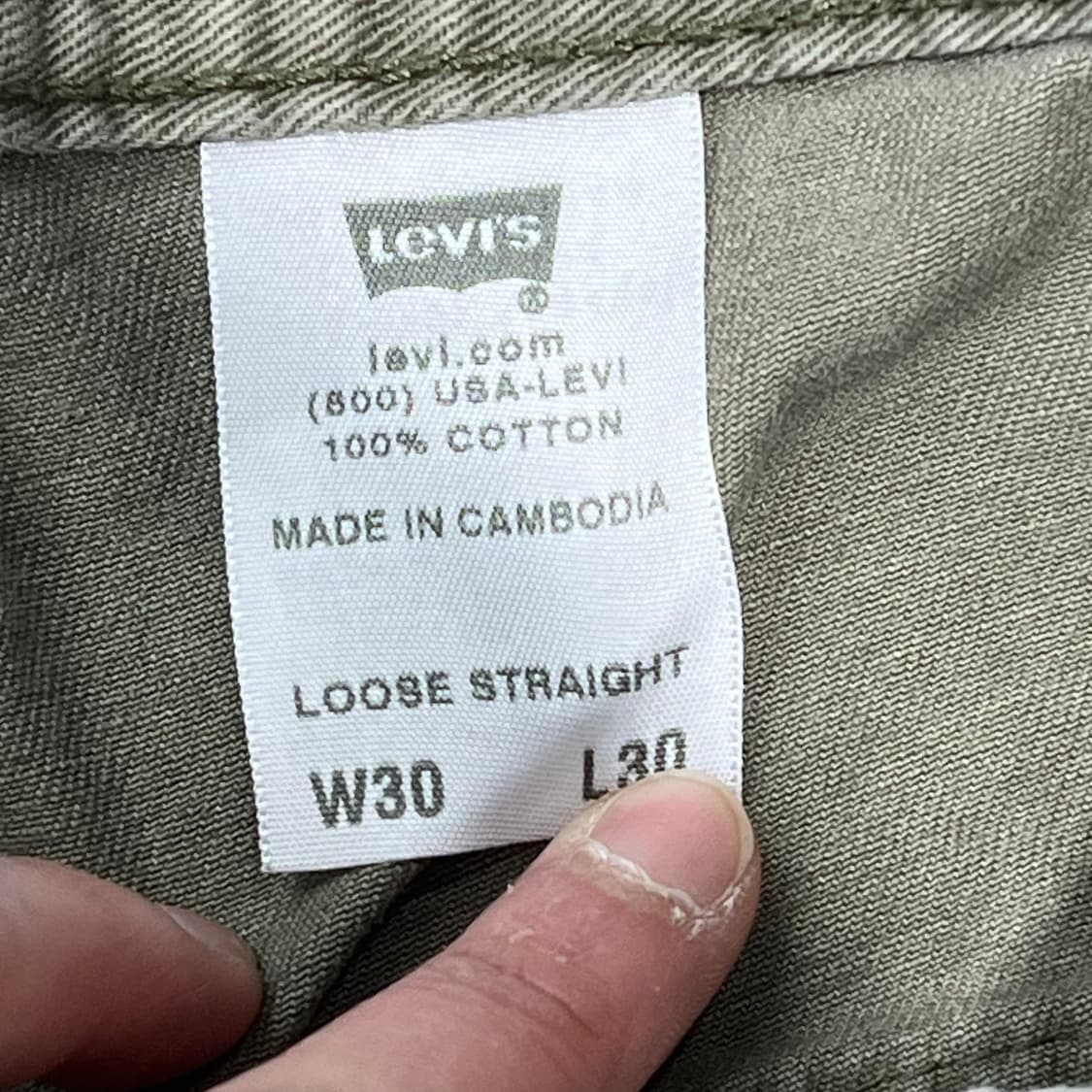 리바이스 워크 카고팬츠 s10786 상품이미지7