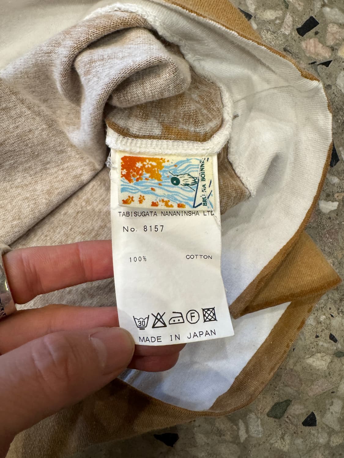 Bru Na Boinne 브라운 티셔츠 (M) 상품이미지5