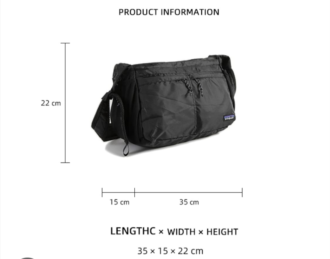 파타고니아  트래블백 블랙 상품이미지2