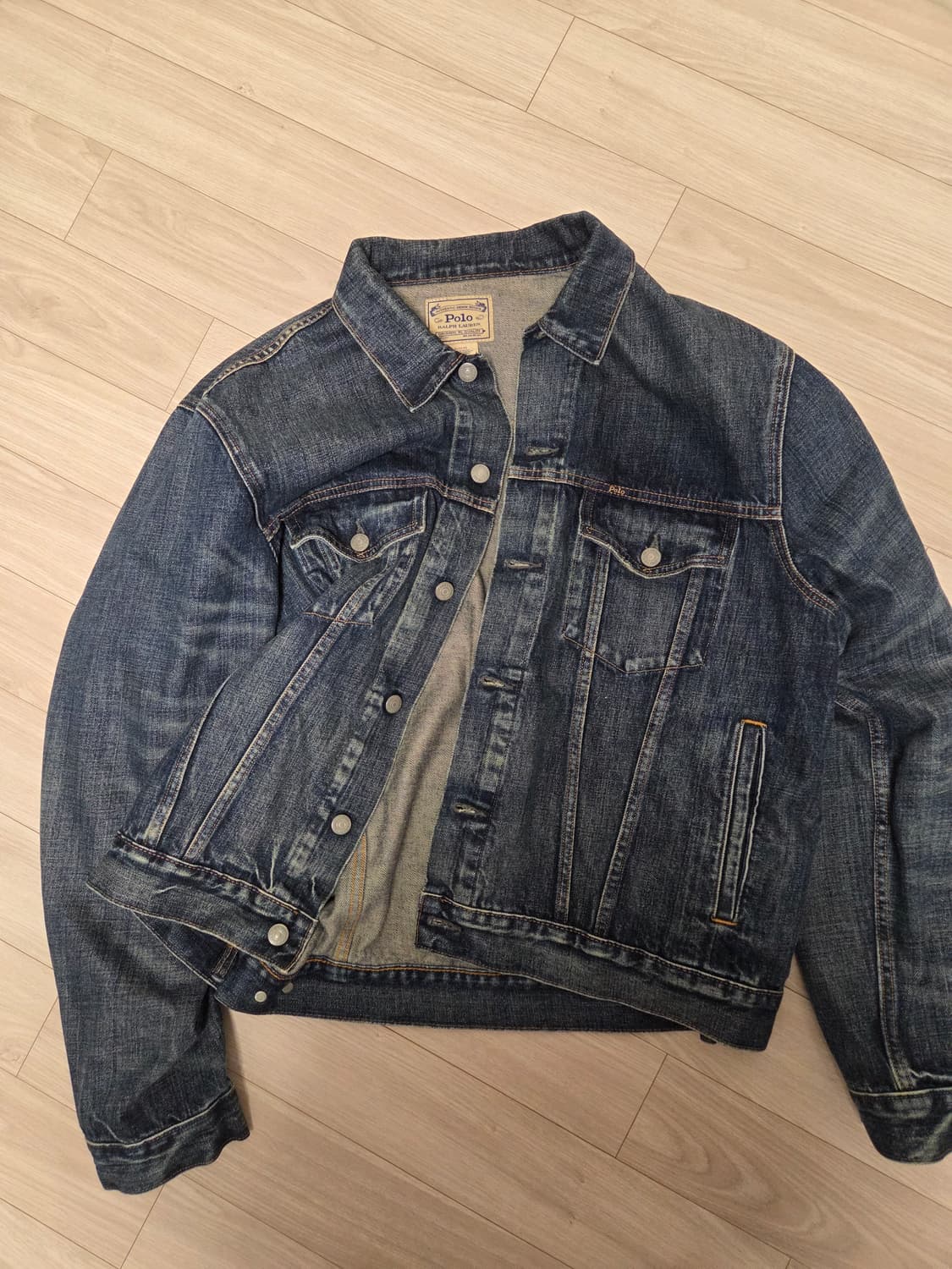 폴로 데님 트러커 자켓 XL 상품이미지1