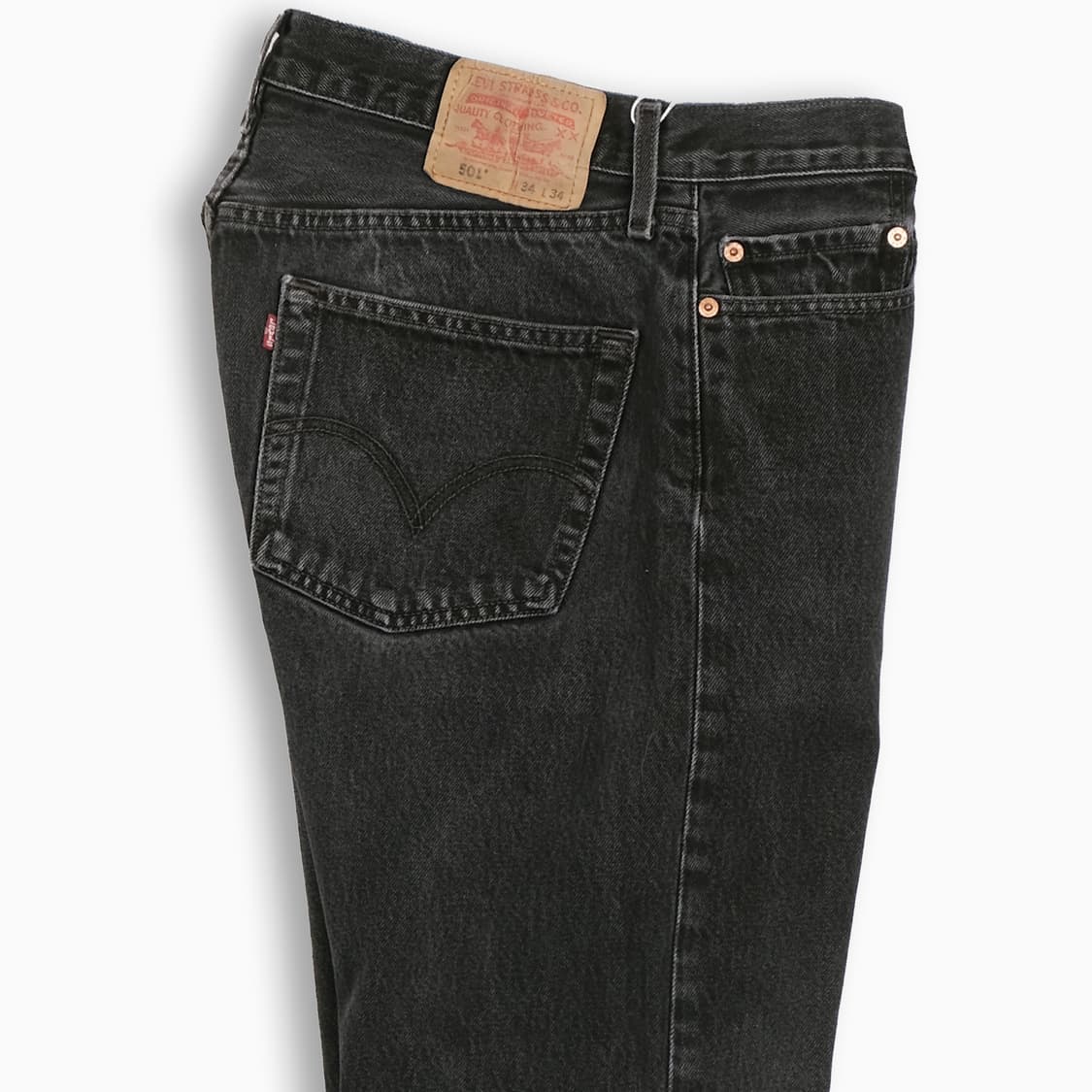 빈티지 리바이스 501 흑청 블랙진 32 인치 LV50134597 상품이미지5