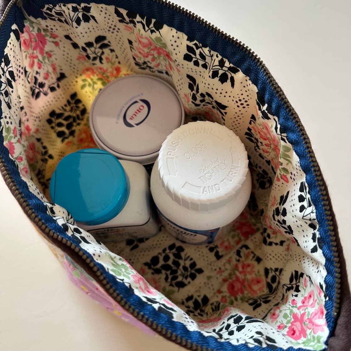 아주 큰 퀼트 파우치 / 핸드메이드 파우치 상품이미지8