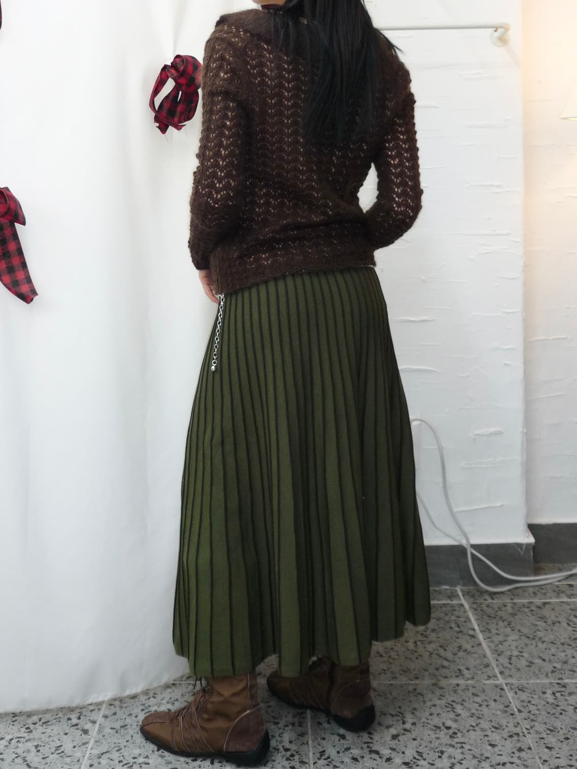 mocha frill knit 상품이미지3