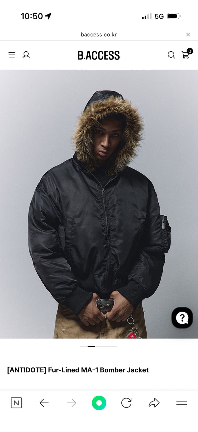 [ANTIDOTE] MA-1 Bomber Jacket  상품이미지1