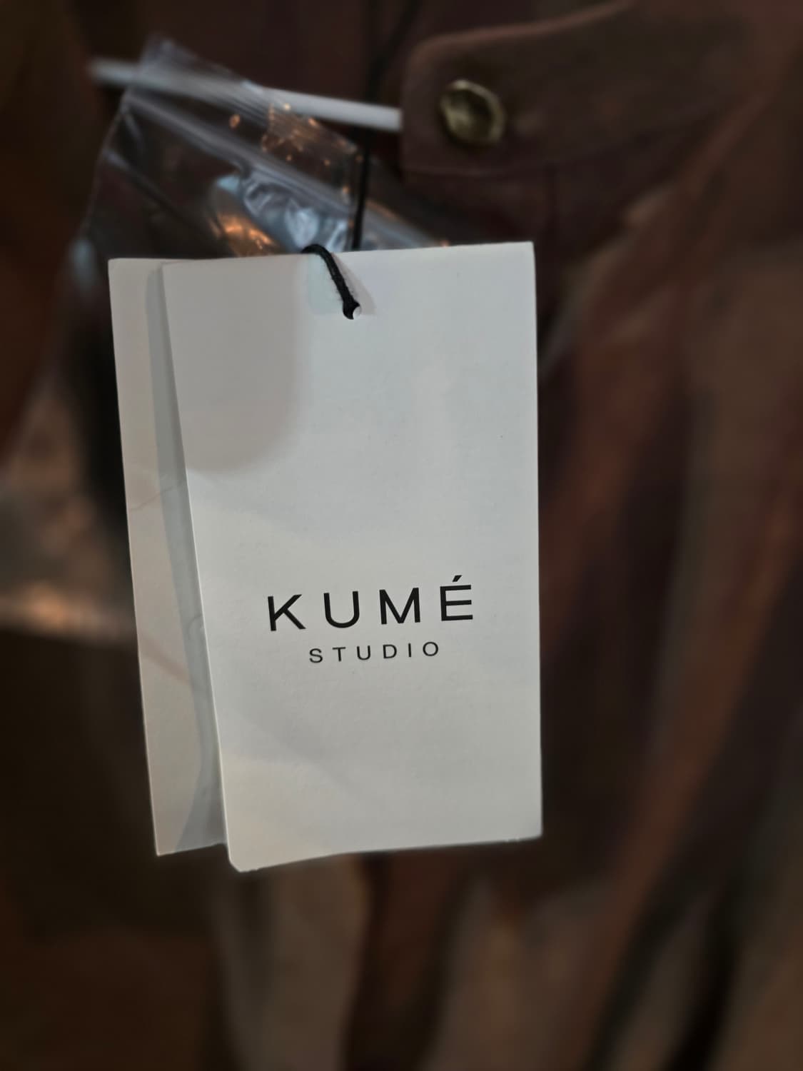 KUME 스튜디오 브라운 셔츠 상품이미지4