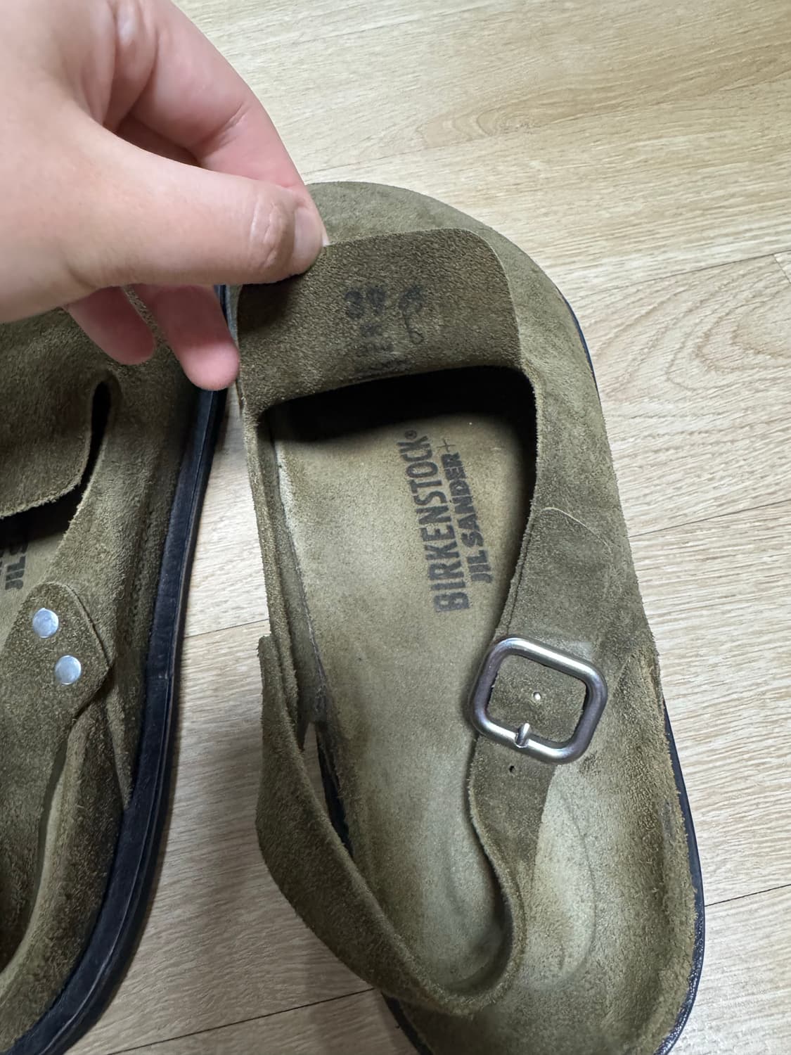 버켄스탁 질샌더 베를린 카키 39사이즈 상품이미지6