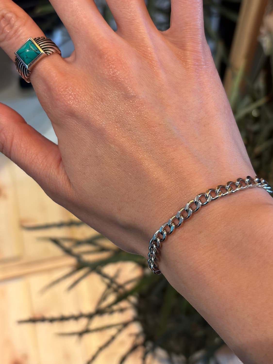 [set] 써지컬 미니 체인 목걸이 + 팔찌 상품이미지6